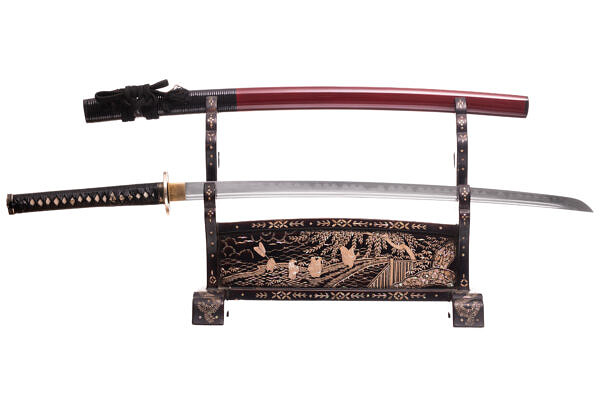 origami tsuru katana