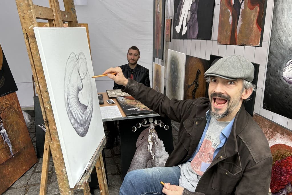 art shelter michal maluje