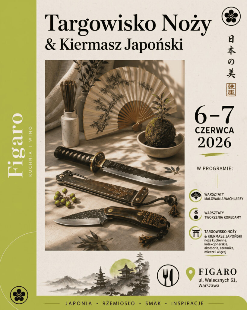Targowisko Noży & Kiermasz Japoński kiermasz nozy 1080x1350